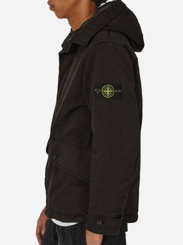 David-TC Down Short Parka Black - STONE ISLAND - BALAAN 2