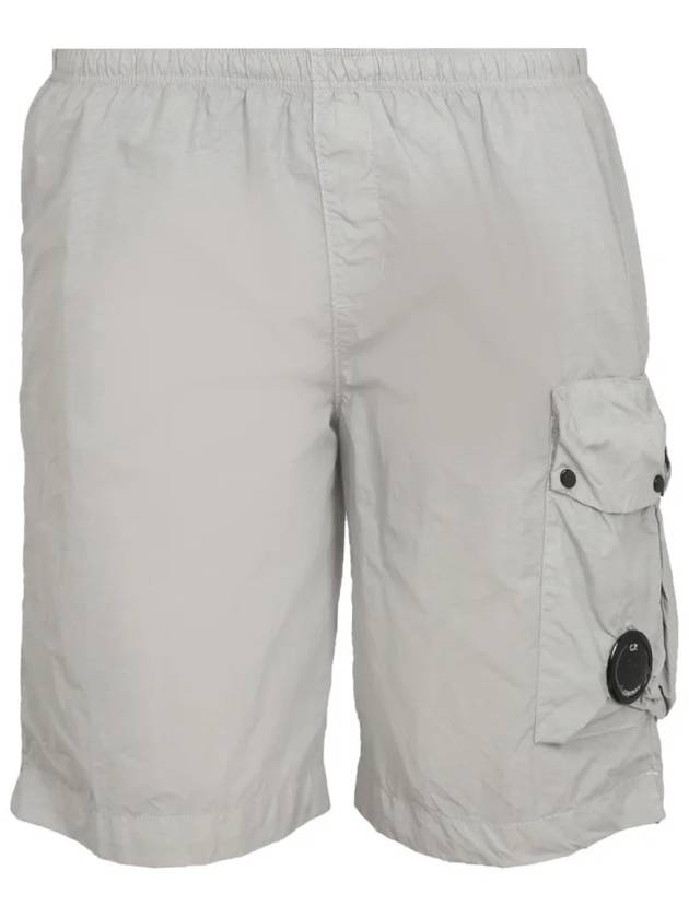 Lens Wappen Nylon Swim Shorts Grey - CP COMPANY - BALAAN 2