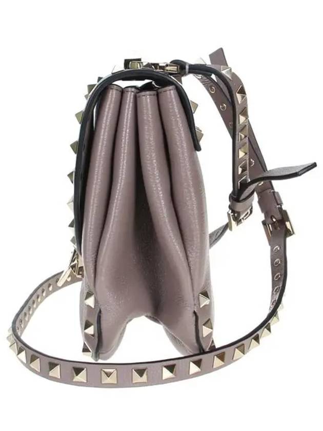 Rockstud Cross Bag Grey - VALENTINO - BALAAN 4