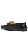 Women's Gommino Leather Driving Shoes Black - TOD'S - BALAAN 4