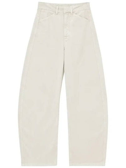 High Rise Curved Jeans White - LEMAIRE - BALAAN 2