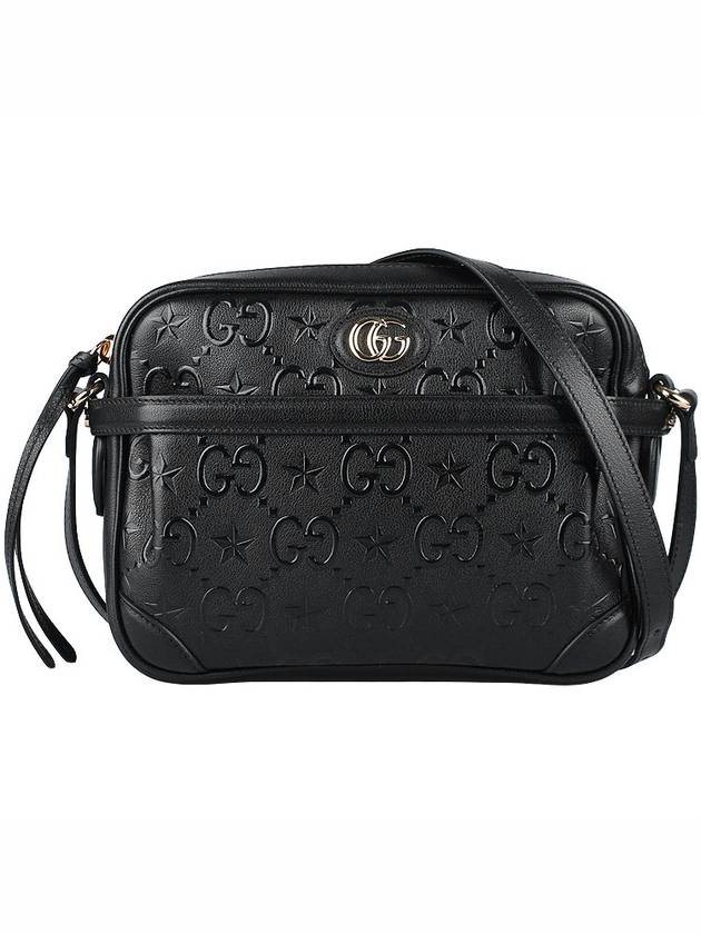 GG Star Small Shoulder Bag Black - GUCCI - 3