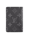 Pocket Organizer Monogram Card Wallet Black - LOUIS VUITTON - BALAAN 4