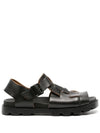 Brutus Leather Sandals Black - CAMPER - BALAAN 2