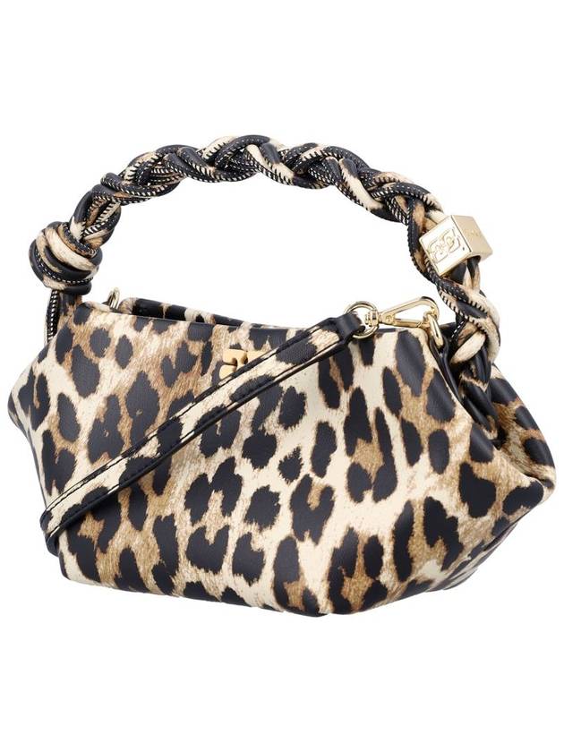 Ganni Leopard Mini  Bou Bag - GANNI - BALAAN 3