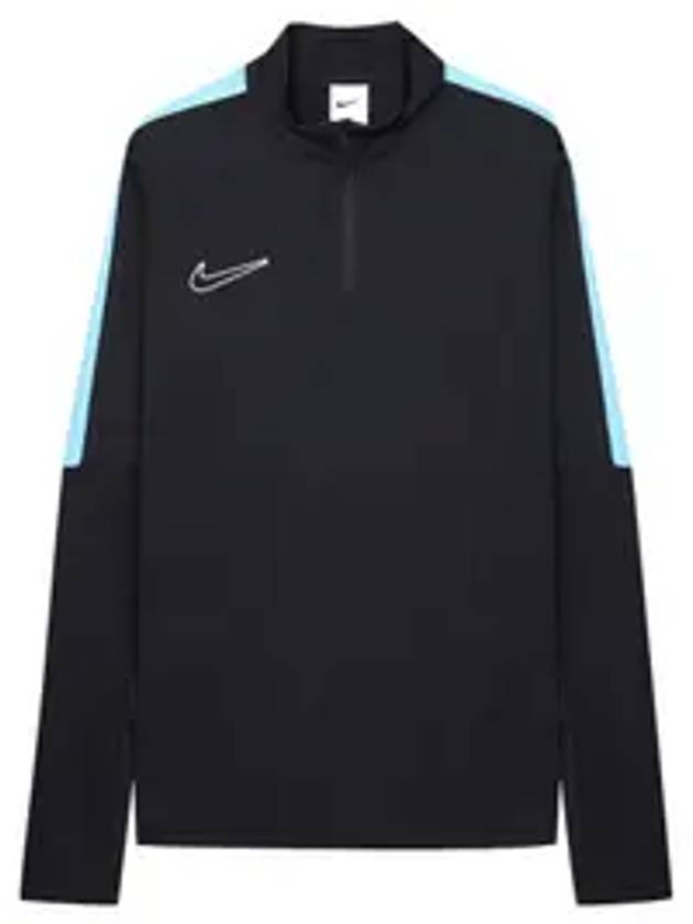 Dri Fit Academy 1 4 Zip Up Long Sleeve T-Shirt Black - NIKE - BALAAN 1