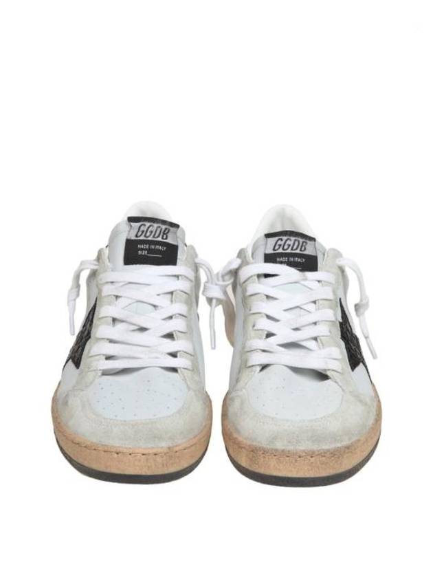 Ballstar Low-Top Sneakers Grey Ice - GOLDEN GOOSE - BALAAN 4