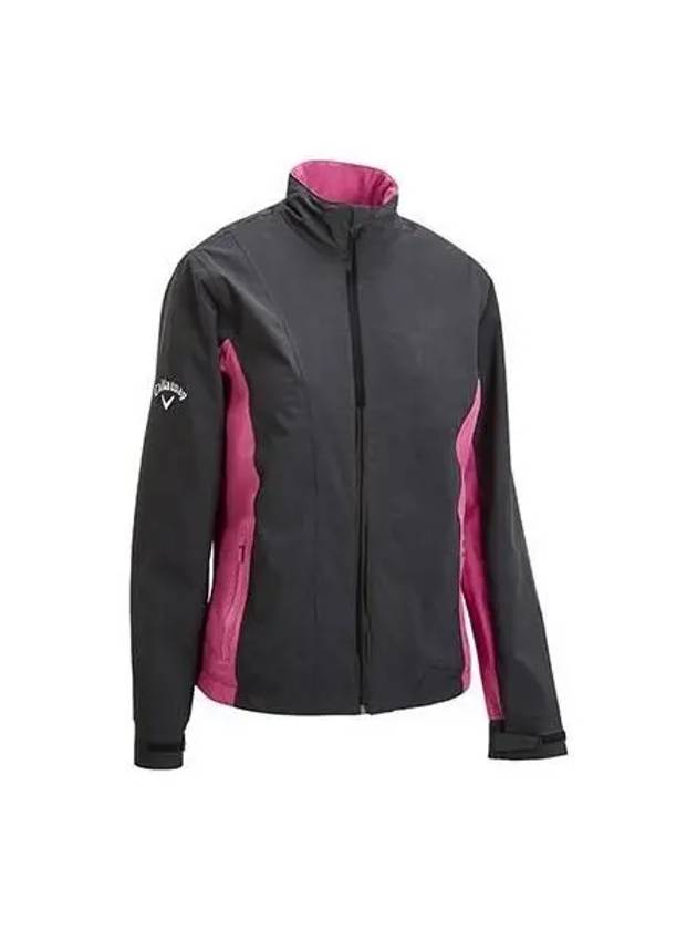 Callaway Women s Padro Color Block Zip Up Jacket Black CGJFB034 - CALLAWAY GOLF - BALAAN 1