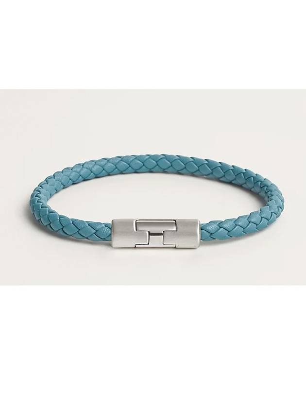 Puzzle H Goliath Men s Leather Bracelet - HERMES - BALAAN 1