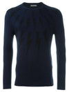 Same day New multi thunder embroidery knit PBMA332 A605 167 - NEIL BARRETT - BALAAN 1