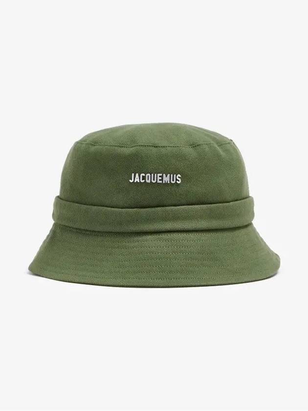 Le Bob Gajo Bucket Hat Khaki - JACQUEMUS - BALAAN 2