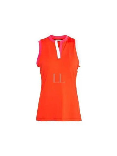 Women's Aurora Sleeveless Orange - J.LINDEBERG - BALAAN 2