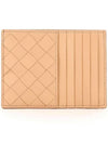 Intrecciato Card Wallet Almond - BOTTEGA VENETA - BALAAN 1