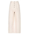 MM6 High Waist Pants Beige - MAISON MARGIELA - BALAAN.