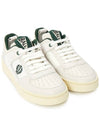 Liweira low-top sneakers white green - BALLY - BALAAN 4