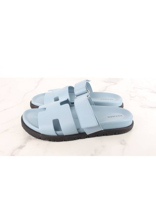 Chypre Velcro Sandal Slippers 41 260 - HERMES - BALAAN 4