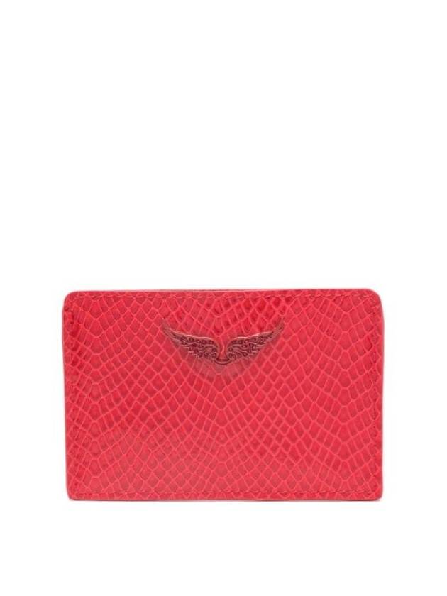 Pass Python Effect Card Holder LWSG01168 - ZADIG & VOLTAIRE - BALAAN 1