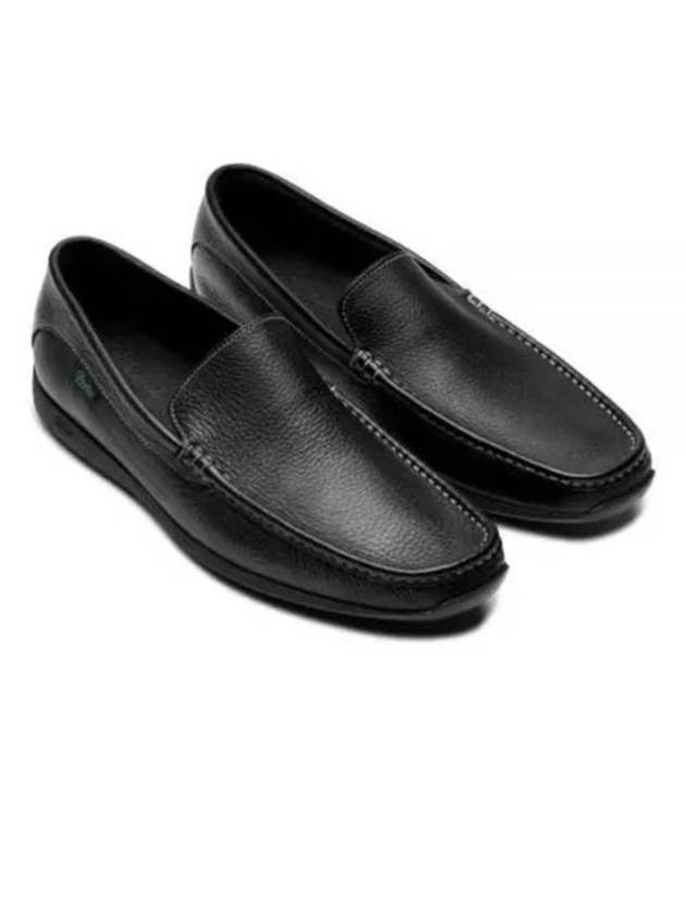 Michael Leather Loafers Black - PARABOOT - BALAAN 3