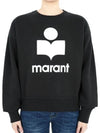 Women's Logo Mobily Sweatshirt Black SW0011FA B1M12E FKEC - ISABEL MARANT - BALAAN 1