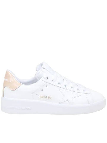 Pure Star Low Top Sneakers Creamy White - GOLDEN GOOSE - BALAAN 1