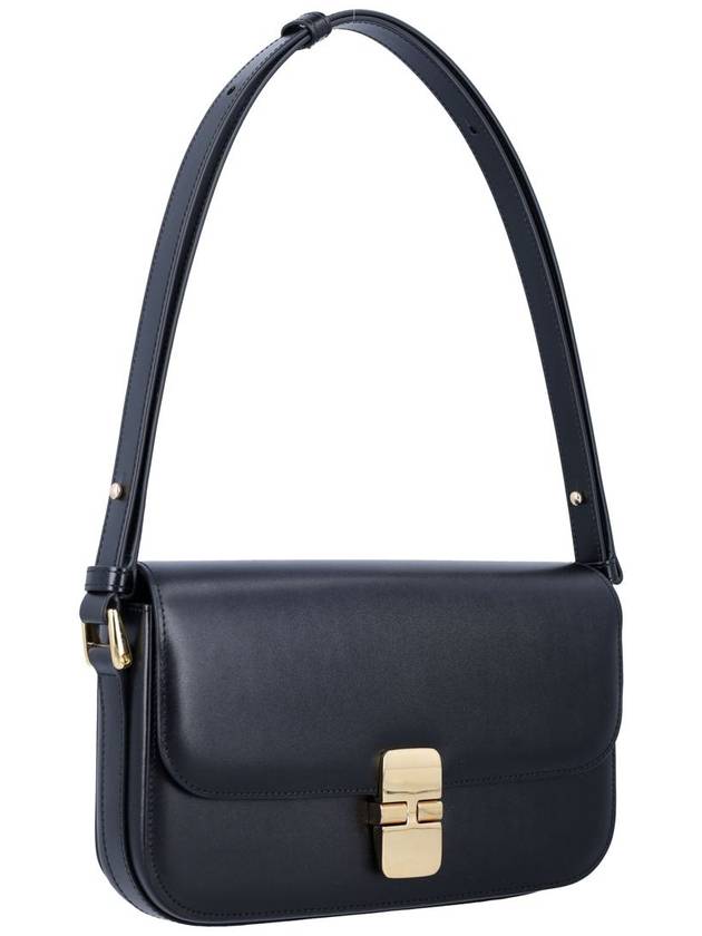 Grace Baguette Shoulder Bag Black - A.P.C. - BALAAN 3