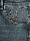 Vintage washed denim pants M GJEAN64 - PANICALE - BALAAN 4