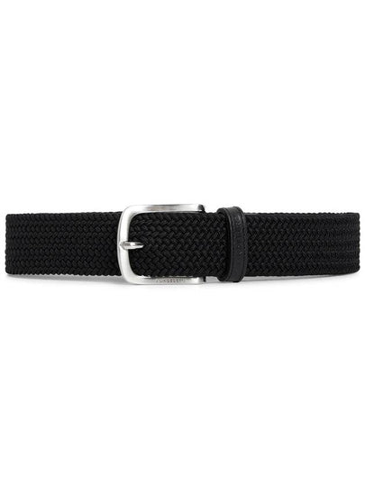 Men's Bernhard Elastic Belt Black - J.LINDEBERG - BALAAN 2