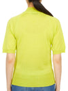 Women's Wool Silk Knit TopYellow - VIVIENNE WESTWOOD - BALAAN 5