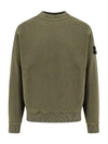 Compass Badge Sweatshirt Green - STONE ISLAND - BALAAN 2