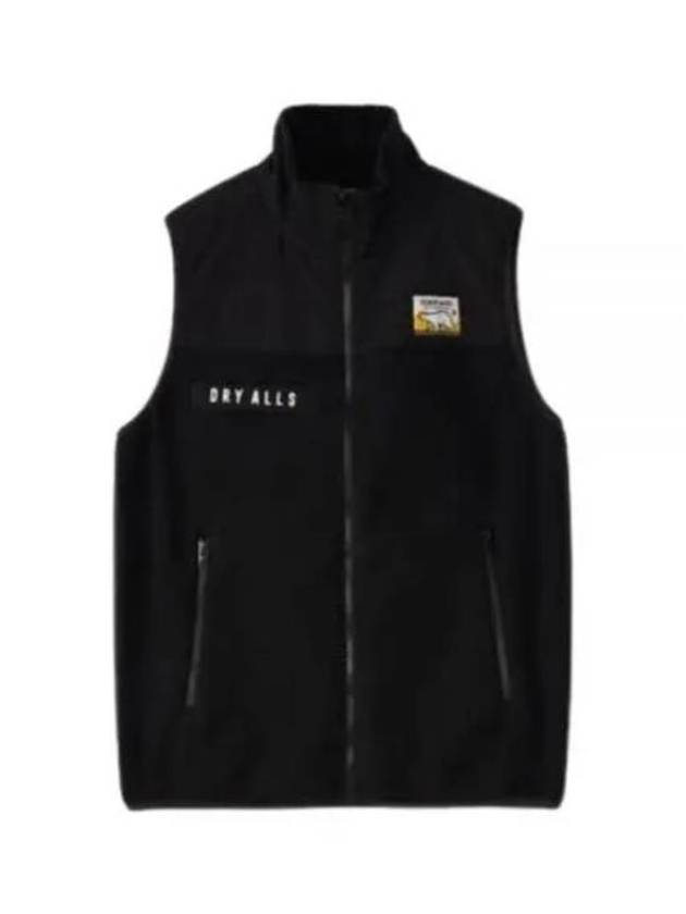 Fleece Zip-Up Vest Black - HUMAN MADE - BALAAN 2