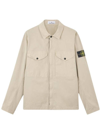 Wapen Zip-Up Jacket Beige - STONE ISLAND - BALAAN 2