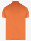 ZENO T collar short sleeve tshirt orange - PEUTEREY - BALAAN 2