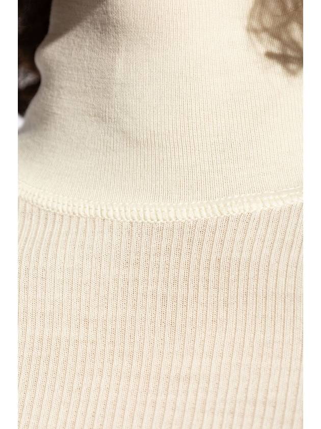 Woolen Turtleneck White - BOTTEGA VENETA - BALAAN 6