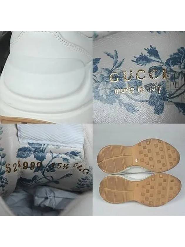 524990 Glitter logo printing rhyton sneakers No 225 - GUCCI - BALAAN 5