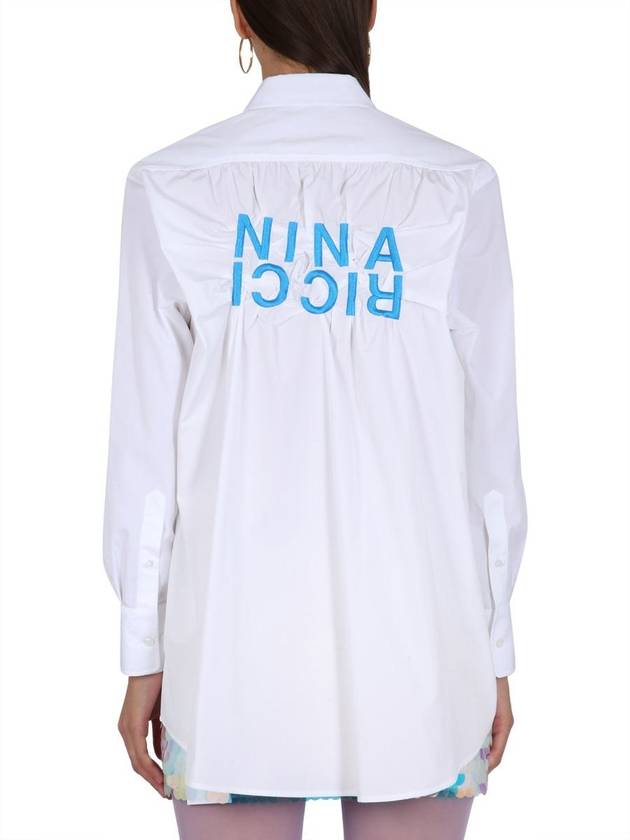 Nina Ricci Shirt With Logo - NINA RICCI - BALAAN 3