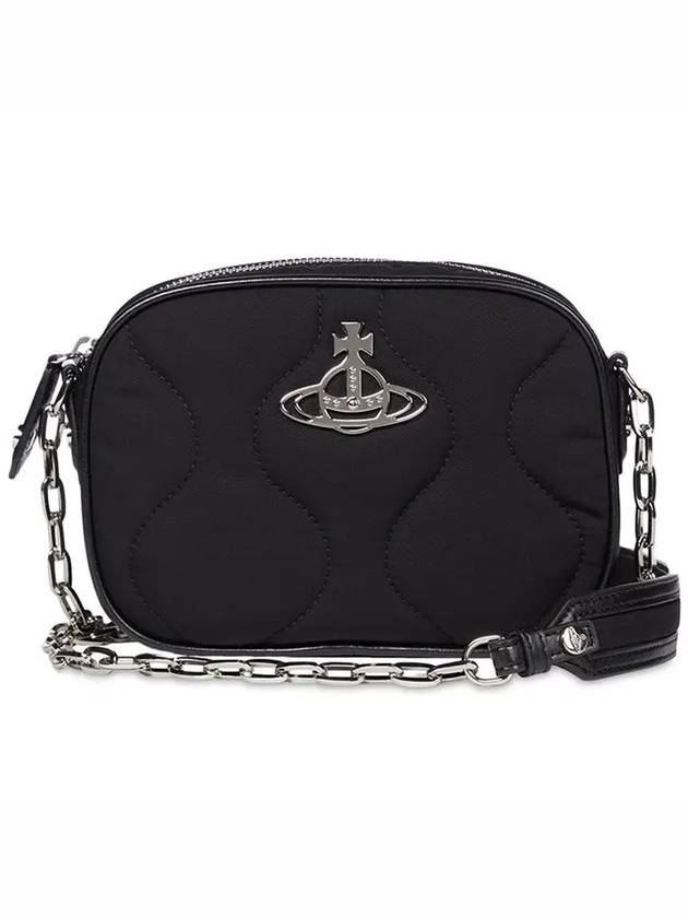 ANNA Anna of Logo Recycled Nylon Camera Shoulder Bag - VIVIENNE WESTWOOD - BALAAN 1