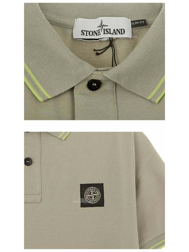 Waffen Patch Short Sleeve PK Shirt Green - STONE ISLAND - BALAAN.