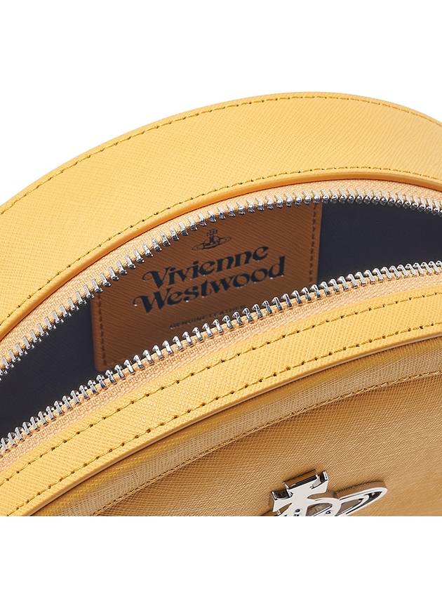 Ruby Round Saffiano Cross Bag Yellow - VIVIENNE WESTWOOD - BALAAN 10