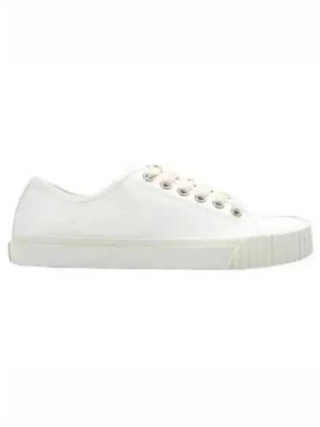 Tabi Canvas Low Top Sneakers White - MAISON MARGIELA - BALAAN 2