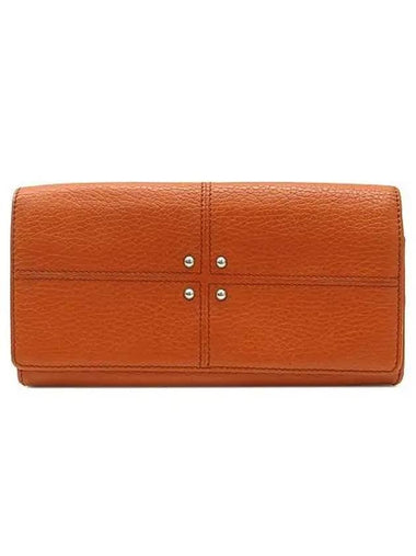 orange long wallet - TOD'S - BALAAN 1