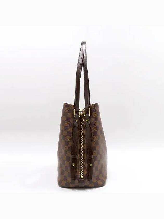 N41108 Damier Eben Canvas Cabas Rivington Shoulder Bag - LOUIS VUITTON - BALAAN 3