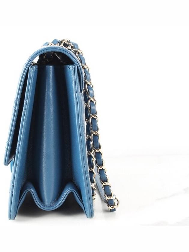 Beauty Rock Large Flap Bag Blue - CHANEL - BALAAN 5