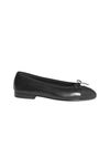 Ballerina Flat Lambskin Grosgrain Black - CHANEL - BALAAN 1