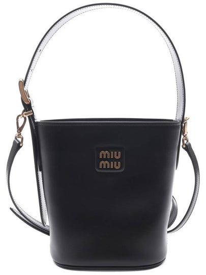 Women s Logo Bucket Shoulder Cross Bag 5BE094 2AIX F0002 V OOO 24F - MIU MIU - BALAAN 2