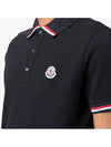 PK Short Sleeve Shirt Navy Men s I1 091 8A00015 899UR 77X - MONCLER - BALAAN 4