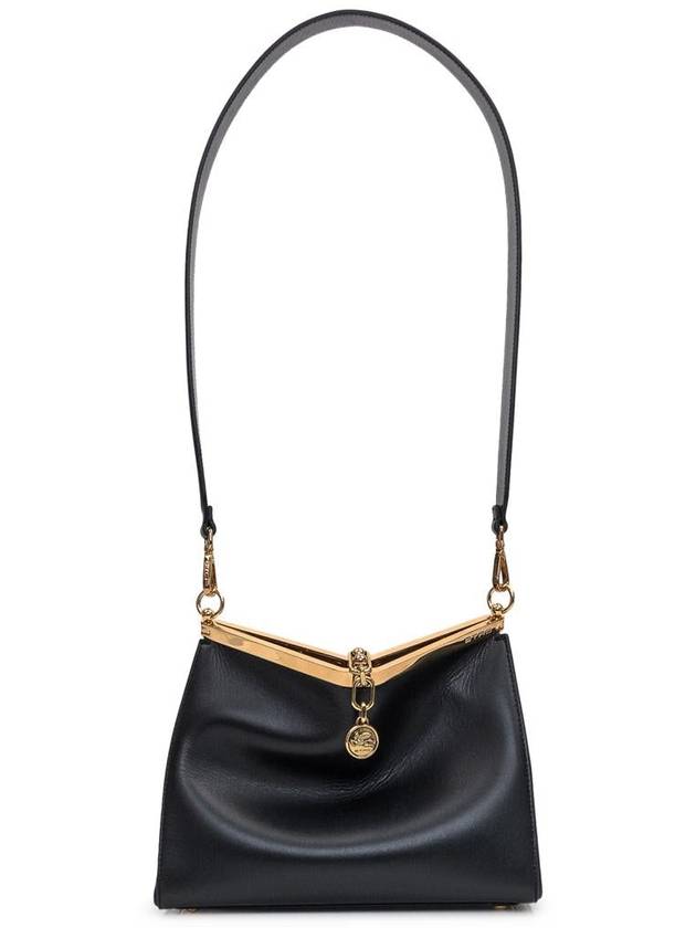 Bella Vela leather medium shoulder bag black - ETRO - BALAAN 3