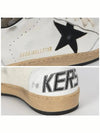 Ball Star Leather Heel Tab Low Sneakers White Black - GOLDEN GOOSE - BALAAN 7