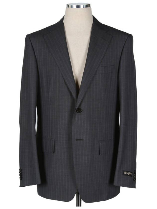 2107230 Striped virgin wool suit - CORNELIANI - BALAAN 2