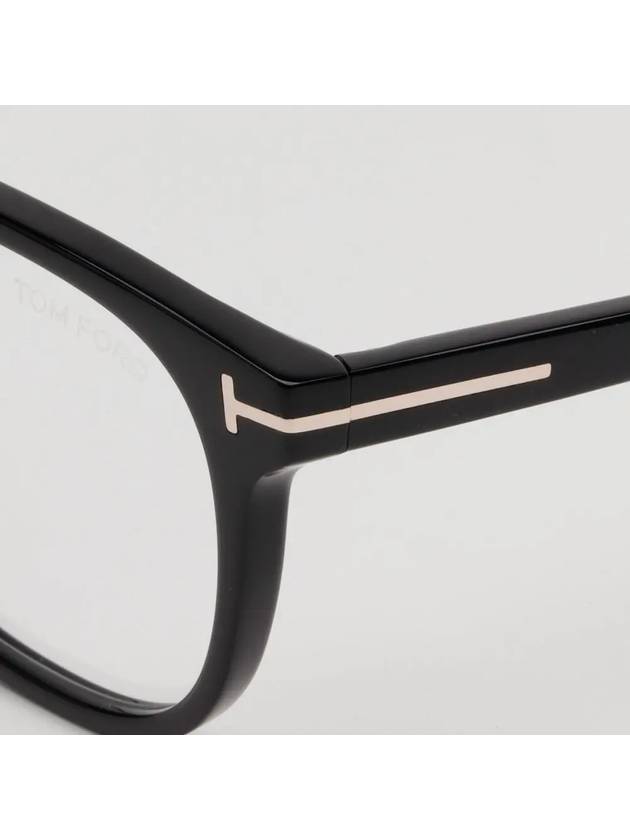 Blue light blocking glasses frame TF5868B 001 men women horn rim eye protection - TOM FORD - BALAAN 4