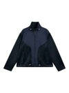 Showcase High Neck Zip-Up Jacket Navy - J.LINDEBERG - BALAAN 2